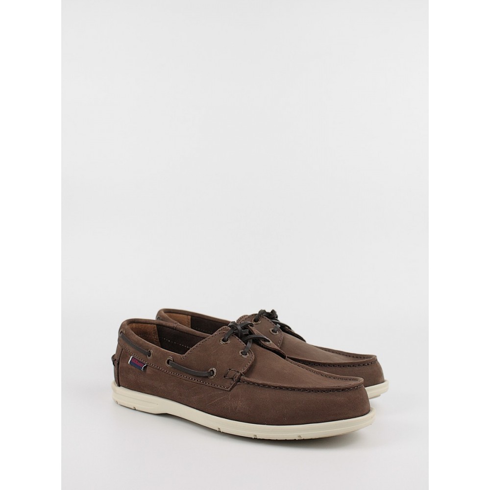 Ανδρικό Boat Sebago Naples NbkL7000HKO-901R Καφέ Nubuck