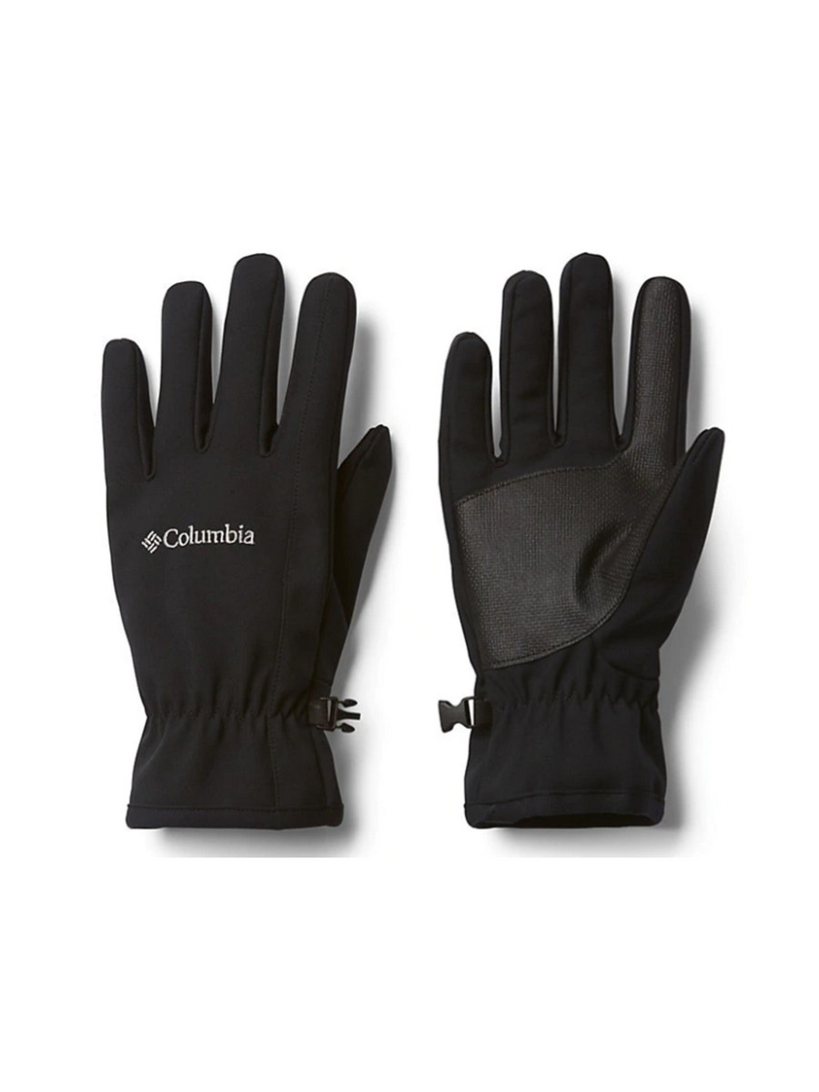 MEN GLOVES COLUMBIA M ASCENDER 1827841-010 BLACK FABRIC