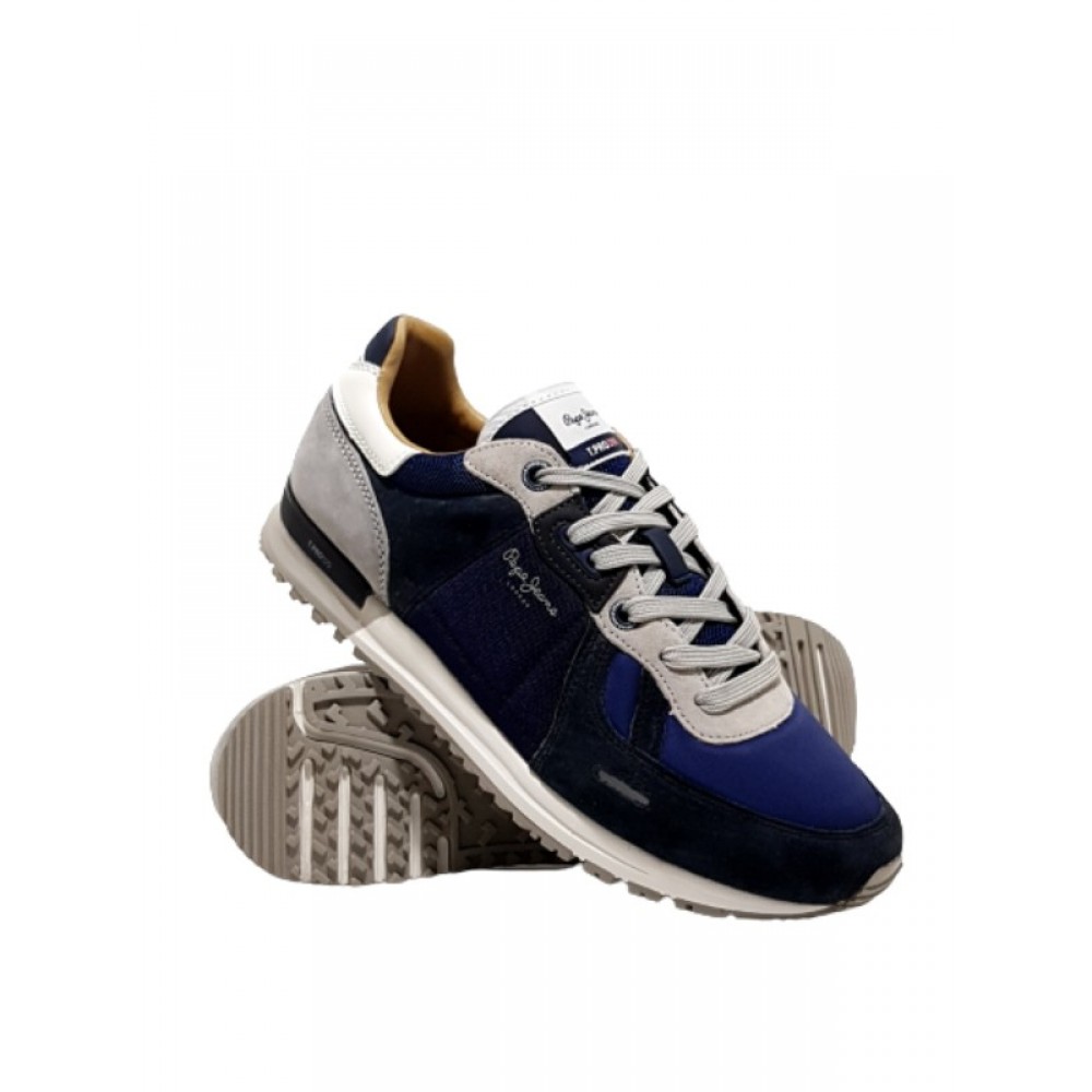 Men Sneaker Pepe Jeans Tinker Pro PMS30731-595 Blue Men Sneaker Pepe Jeans Tinker Pro PMS30731-595 Blue