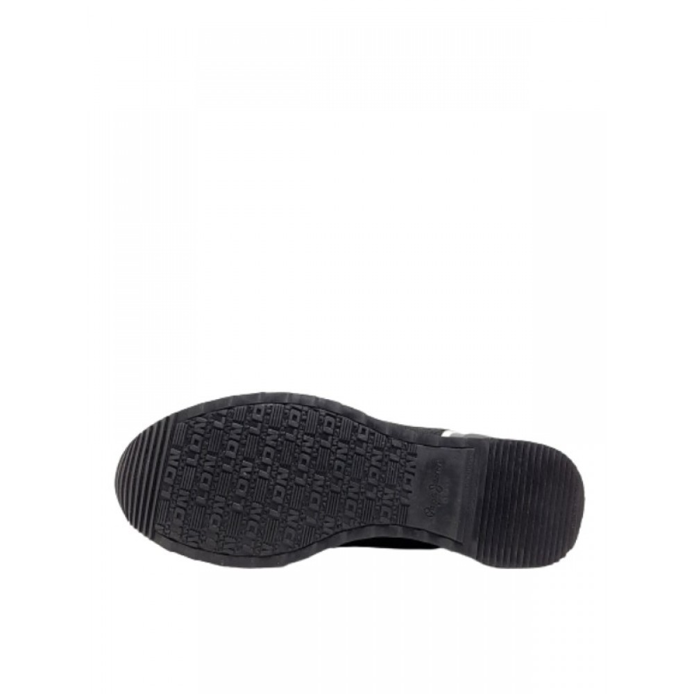 Ανδρικο Sneaker Pepe Jeans Cross 4 Knit PMS30706-999 Μαύρο