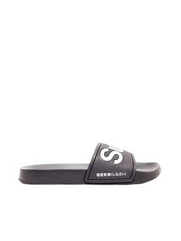 Γυναικεία Slider Superdry Eva Pool Slide WF30000-999 Μαύρη