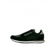 Ανδρικό Sneaker Tommy Hilfiger Runner Lo Leather Stripew FM0FM03430-BDS Μαύρο