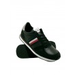 Men Sneaker Tommy Hilfiger Runner Lo Leather Stripew FM0FM03430-BDS Black Men Sneaker Tommy Hilfiger Runner Lo Leather Stripew FM0FM03430-BDS Black