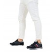 Men Sneaker Tommy Hilfiger Runner Lo Leather Stripew FM0FM03430-BDS Black Men Sneaker Tommy Hilfiger Runner Lo Leather Stripew FM0FM03430-BDS Black