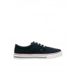 Men Sneaker Tommy Hilfiger Tommy Jeans Textile EM0EM00001-006 Blue Men Sneaker Tommy Hilfiger Tommy Jeans Textile EM0EM00001-006 Blue