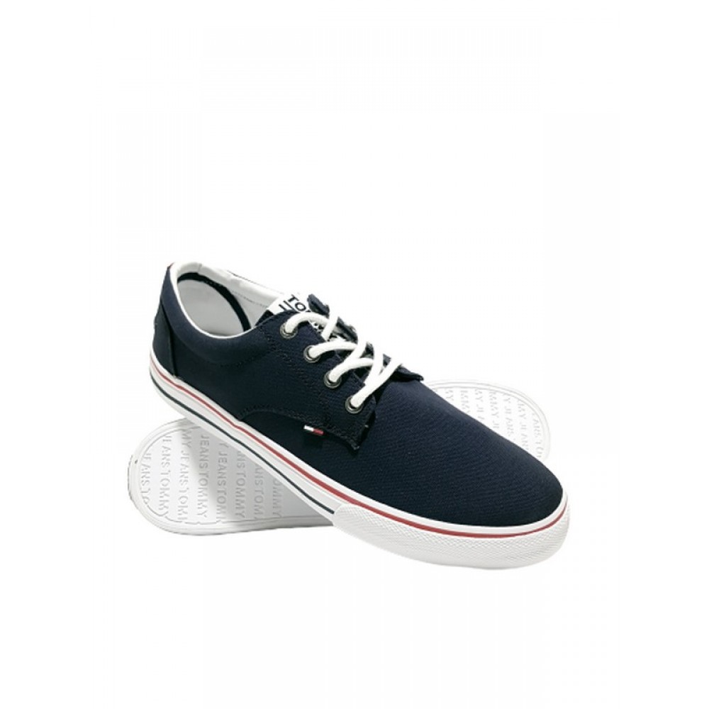 Ανδρικό Sneaker Tommy Hilfiger Tommy Jeans Textile EM0EM00001-006 Μπλέ