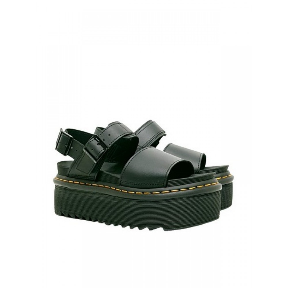 Women Sandal Dr. Martens Voss Quad 26725001 Black