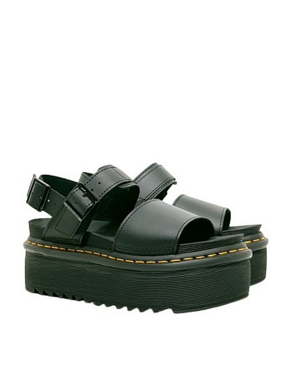 Women Sandal Dr. Martens Voss Quad 26725001 Black