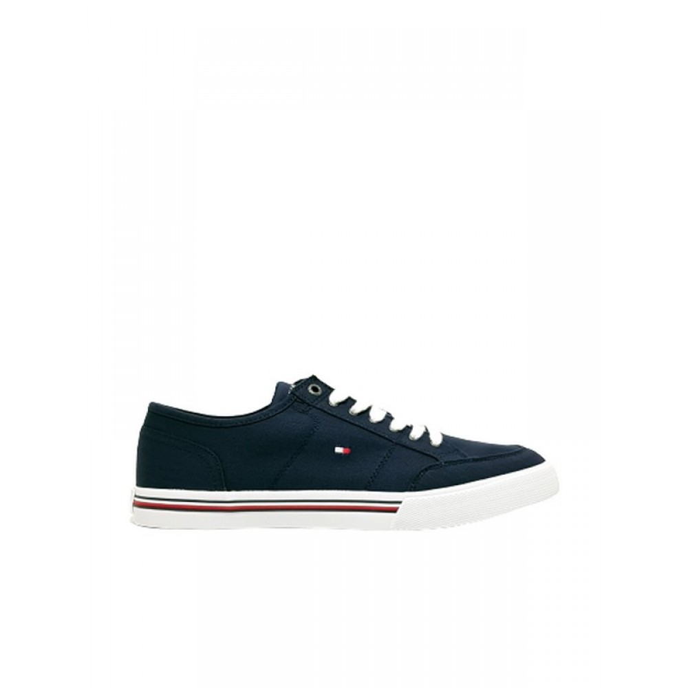 Ανδρικό Sneaker Tommy Hilfiger Core Corporate Textile Sneaker FM0FM03390-DW5 Μπλέ