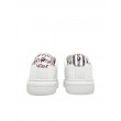 Γυναικείο Sneaker Tommy Hilfiger Monogram Leather Cupsole FW0FW05552-YBR Ασπρο