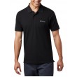 Men\'s T-Shirt Polo Columbia Cascade Range Polo AO1217-011 Black Fabric