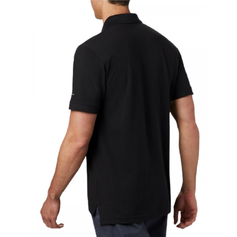 Ανδρικό Μπλουζάκι Polo Columbia Cascade Range Polo AO1217-011 Μαύρο Υφασμα Ανδρικό Μπλουζάκι Polo Columbia Cascade Range Polo AO1217-011 Μαύρο Υφασμα