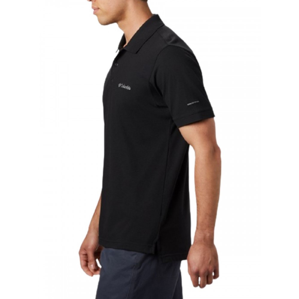 Ανδρικό Μπλουζάκι Polo Columbia Cascade Range Polo AO1217-011 Μαύρο Υφασμα Ανδρικό Μπλουζάκι Polo Columbia Cascade Range Polo AO1217-011 Μαύρο Υφασμα