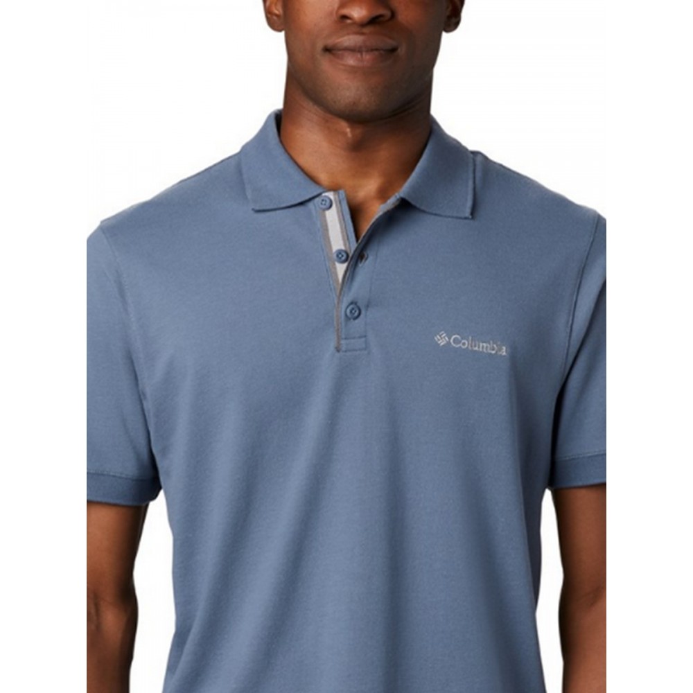 Ανδρικό Μπλουζάκι Polo Columbia Cascade Range Polo AO1217-441 Σιελ Υφασμα Ανδρικό Μπλουζάκι Polo Columbia Cascade Range Polo AO1217-441 Σιελ Υφασμα