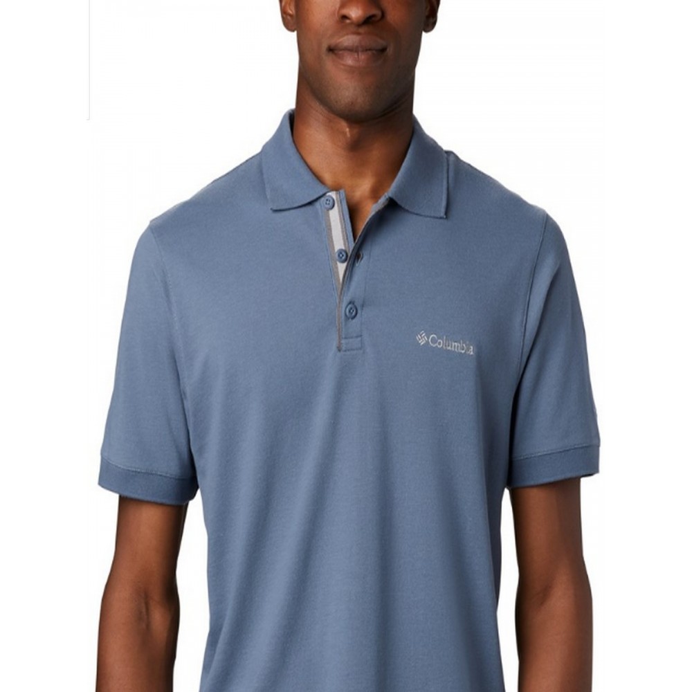 Ανδρικό Μπλουζάκι Polo Columbia Cascade Range Polo AO1217-441 Σιελ Υφασμα Ανδρικό Μπλουζάκι Polo Columbia Cascade Range Polo AO1217-441 Σιελ Υφασμα