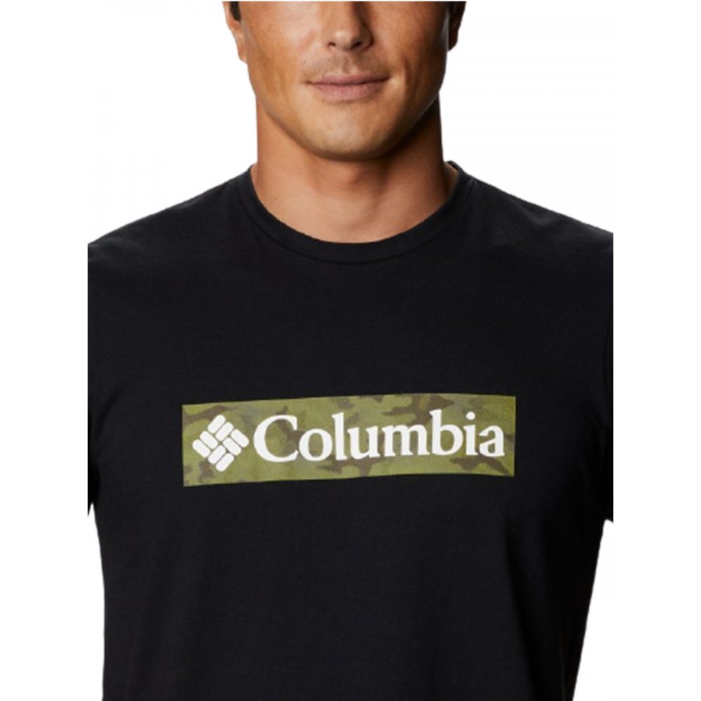 Men T-Shirt Columbia M Rapid Ridge 1888813-012 Black