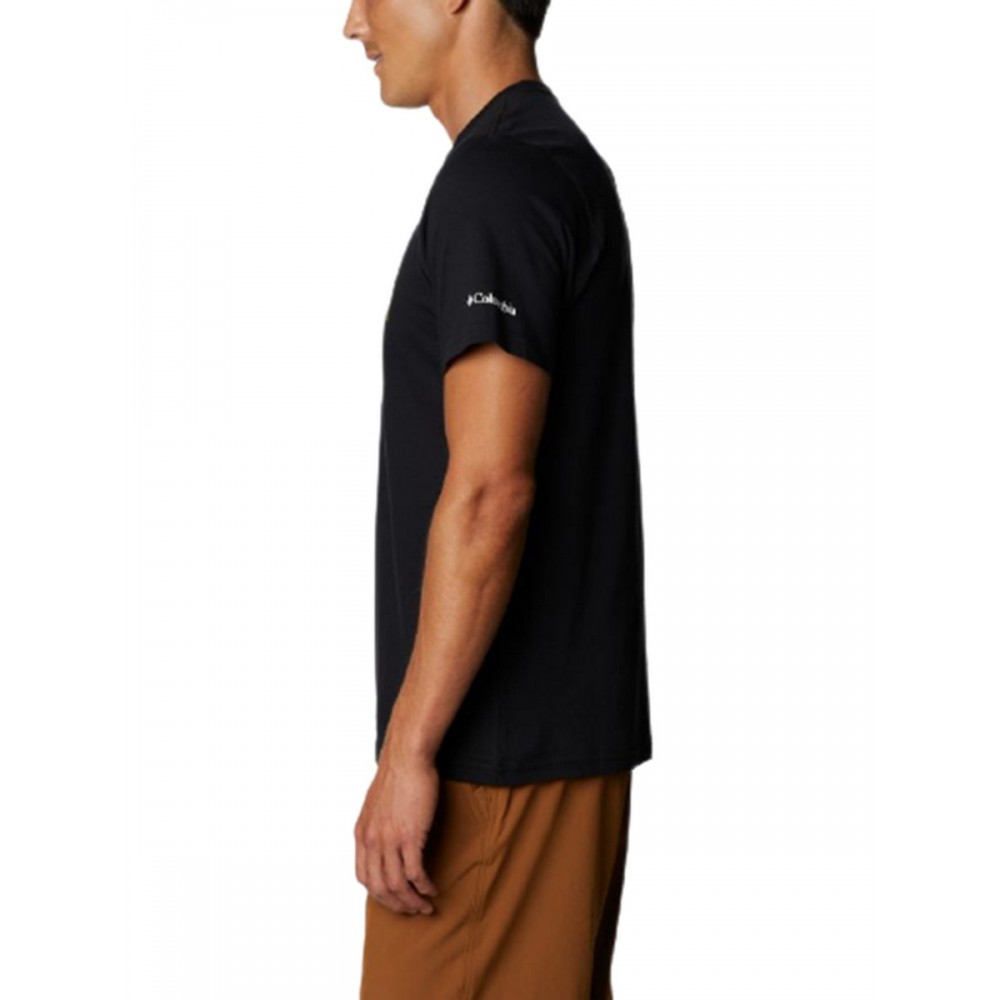 Men T-Shirt Columbia M Rapid Ridge 1888813-012 Black