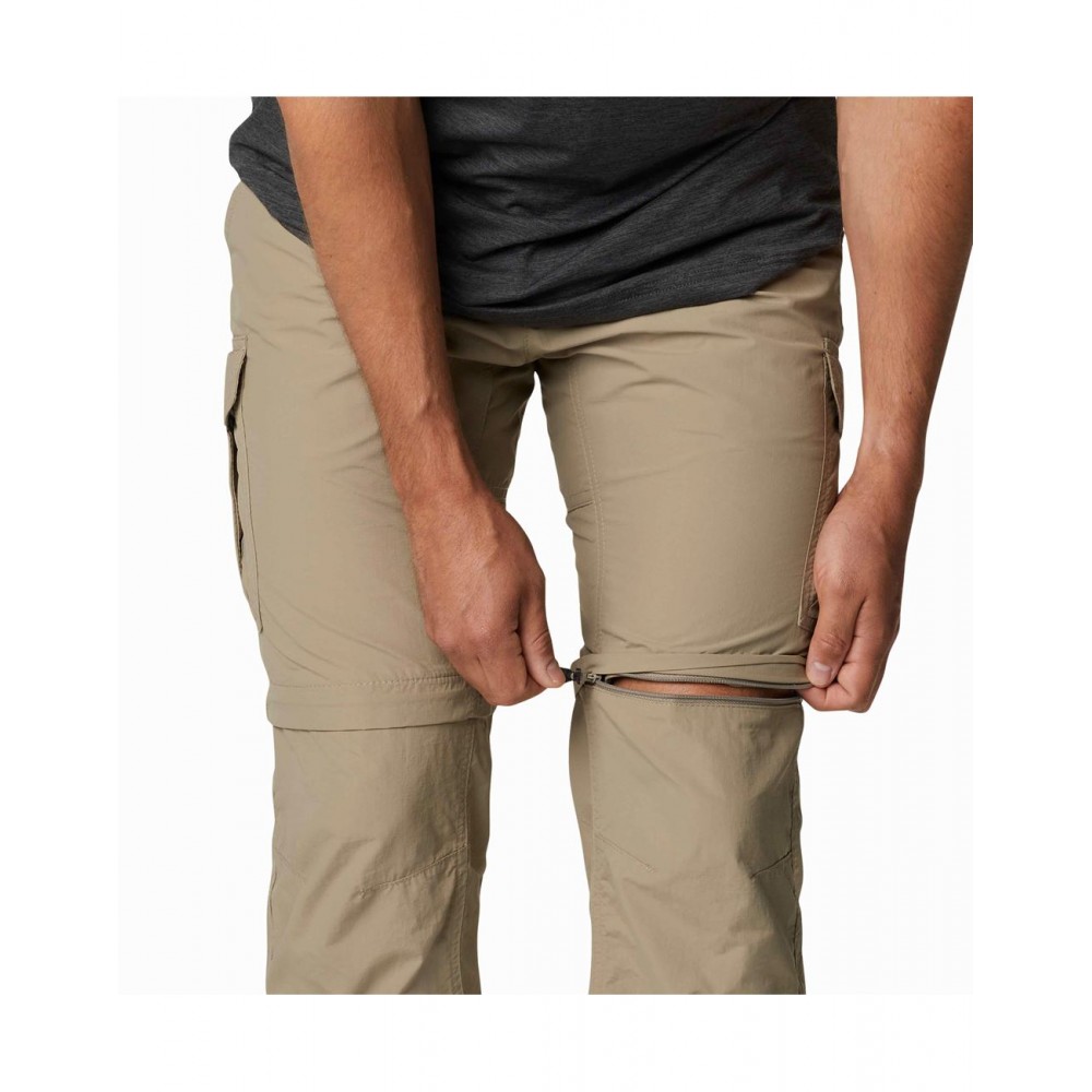 Ανδρικό Παντελόνι Columbia Silver Ridge II Convertible Pants 1794891-221 Μπέζ Υφασμα