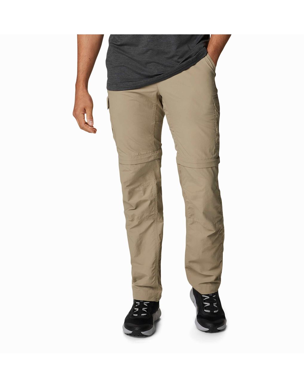 Ανδρικό Παντελόνι Columbia Silver Ridge II Convertible Pants 1794891-221 Μπέζ Υφασμα