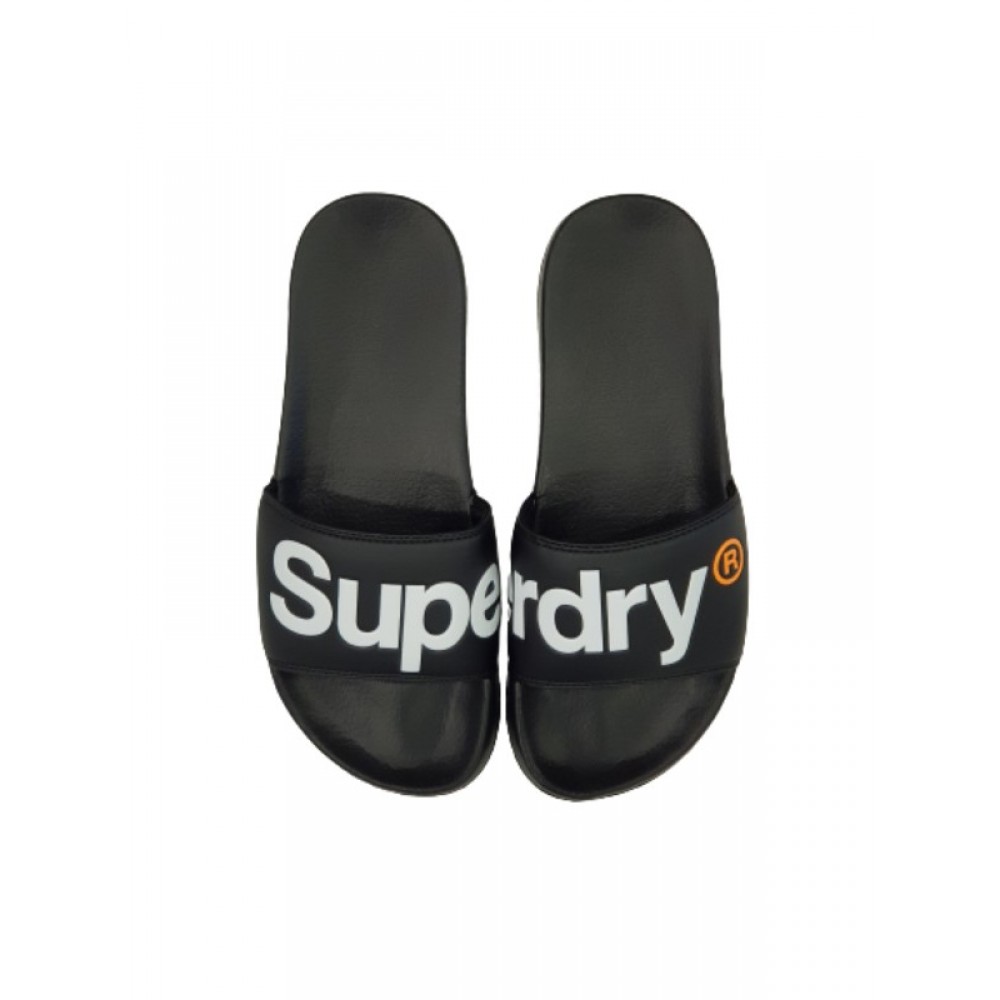 Ανδρική Slider Superdry Classic Superdry Pool Slide MF31004A Μαύρη Ανδρική Slider Superdry Classic Superdry Pool Slide MF31004A Μαύρη