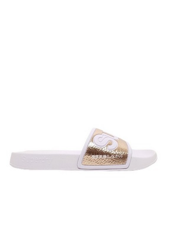 Women Slider Superdry Eva Pool Slide WF300004A-TJK White