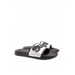 Γυναικεία Slider Superdry Eva Pool Slide WF300004A Μαύρη-Ασημί