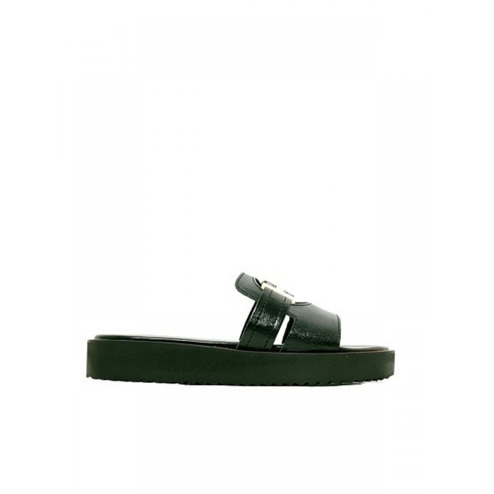 Women Mule Wall street 156-21357 Black