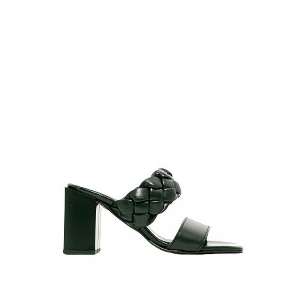 Women Mule Wall Street 156-21461 Black