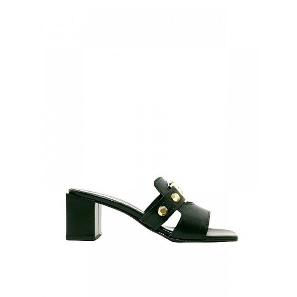 Women Mule Wall Street 156-21446 Black