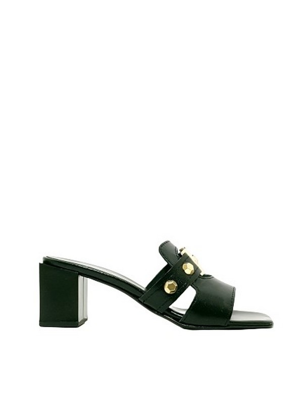 Women Mule Wall Street 156-21446 Black