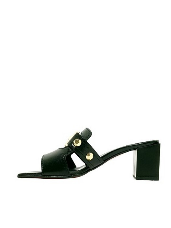 Women Mule Wall Street 156-21446 Black