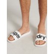 Ανδρική Slider Superdry Cork Crewe Slide MF310130A Ασπρη