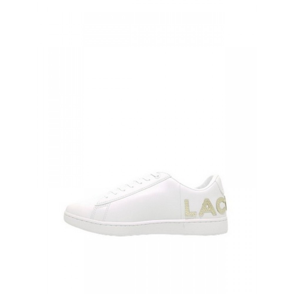 Women Sneaker Lacoste Carnaby Evo 120 39SFA00321G White Women Sneaker Lacoste Carnaby Evo 120 39SFA00321G White