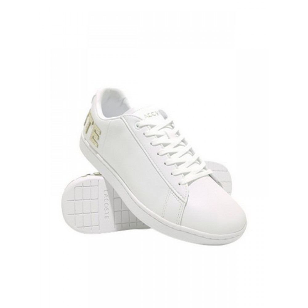 Women Sneaker Lacoste Carnaby Evo 120 39SFA00321G White Women Sneaker Lacoste Carnaby Evo 120 39SFA00321G White