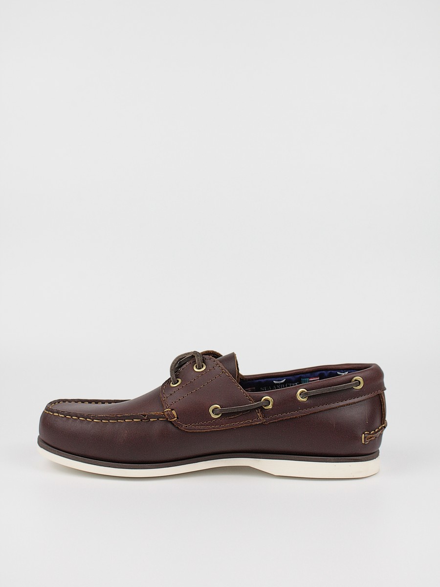 Men's Boat Sea And C4 Las Vegas Brandy Leather