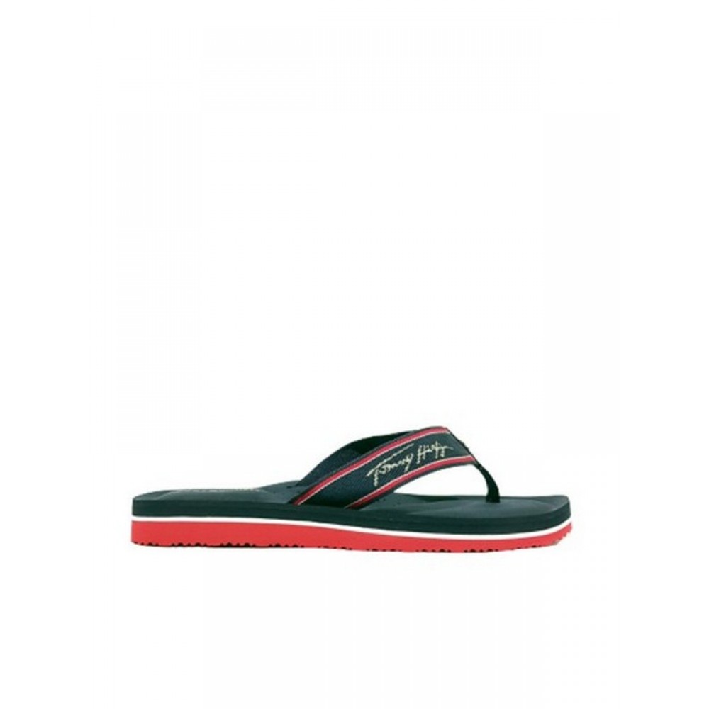 Γυναικεία Σαγιονάρα Tommy Hilfiger Comfort Footed Beach Sandal FW0FW05668-DW5 Μπλέ