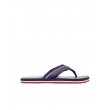 Men Flip Flop Tommy Hilfiger Elevated Leather Beach Sandal FM0FM03384-DW5 Blue