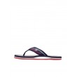 Men Flip Flop Tommy Hilfiger Elevated Leather Beach Sandal FM0FM03384-DW5 Blue