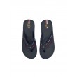 Ανδρικές Σαγιονάρες Tommy Hilfiger Elevated Leather Beach Sandal FM0FM03384-DW5 Μπλέ