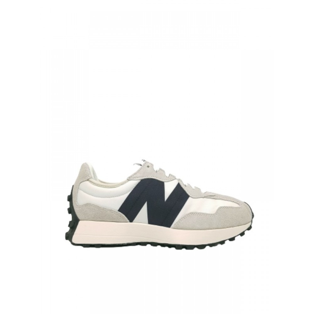 ΑΝΔΡΙΚΟ SNEAKER NEW BALANCE MS327FE ΑΣΠΡΟ ΔΕΡΜΑ ΥΦΑΣΜΑ