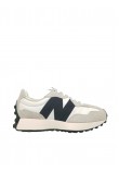 ΑΝΔΡΙΚΟ SNEAKER NEW BALANCE MS327FE ΑΣΠΡΟ ΔΕΡΜΑ ΥΦΑΣΜΑ