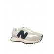 MEN SNEAKER NEW BALANCE MS327FE WHTE LEATHER-FABRIC