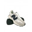 ΑΝΔΡΙΚΟ SNEAKER NEW BALANCE MS327FE ΑΣΠΡΟ ΔΕΡΜΑ ΥΦΑΣΜΑ