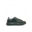 ΑΝΔΡΙΚΑ SNEAKER GUESS SALERNO ΜΑΥΡΟ ΔΕΡΜΑ