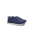 ΜΕΝ SNEAKER GUESS GLORYM BLUE FABRICK-CASTOR