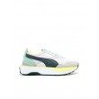 WOMEN SNEAKER PUMA CRUISE RIDER SILK ROAD WNS 375072 06 WHITE-PINK LEATHER-FABRIC