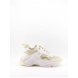 WOMEN SNEAKER TOMMY HILFIGER FASHION WEDGE SNEAKER FW05799-AA8 BIEGE LEATHER - FABRIC WOMEN SNEAKER TOMMY HILFIGER FASHION WEDGE SNEAKER FW05799-AA8 BIEGE LEATHER - FABRIC
