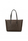 WOMEN BAG CALVIN KLEIN CK MUST SHOPPER MD MONO K60K608623-0HD BROWN SYNTHETIC