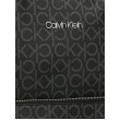 WOMEN BAG CALVIN KLEIN CK MUST CAMPUS BP W/PCKT MD MONO K60K608625-0GJ BLACK SYNTHETIC