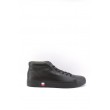 MEN SNEAKER ΒΟΟΤΙΕ TOMMY HILFIGER CORPORATE HIGH MODERN VULC LEATHER FM0FM03740-BDS BLACK LEATHER